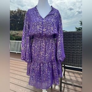 EUC Lilly Pulitzer Joella Dress Purple